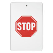 MINI PORTE-BLOC ARRÊTER LE SIGNE (Dos)