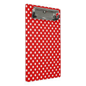 Mini Porte-bloc Arrière - plan de point de polka (Incliné)