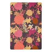 Mini Porte-bloc Arrière - plan floral 2 (Dos)