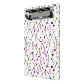 Mini Porte-bloc Arrière - plan multicolore de point (Angle2)