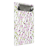 Mini Porte-bloc Arrière - plan multicolore de point (Incliné)