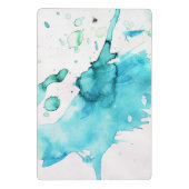 Mini Porte-bloc Arrière - plan peint à la main 2 d'aquarelle (Dos)