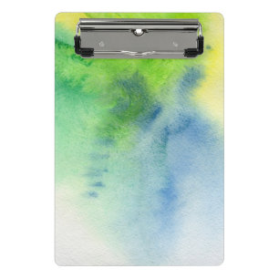 Mini Porte-bloc Arrière - plan peint à la main 8 d'aquarelle