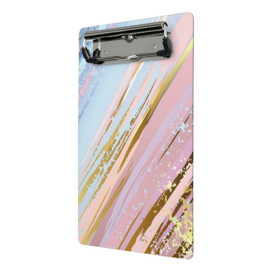 Mini Porte-bloc Arrière - plan rose texturé (Angle2)