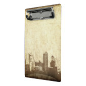 Mini Porte-bloc Arrière - plan sale de ville (Angle2)