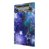 Mini Porte-bloc Arrière - plan spatial avec étoiles (Angle2)