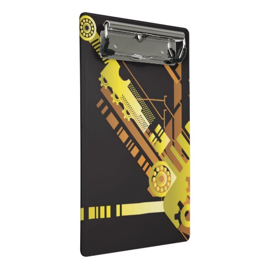 Mini Porte-bloc Arrière - plan tramé technique 5 (Incliné)