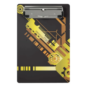 Mini Porte-bloc Arrière - plan tramé technique 5