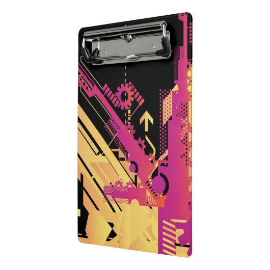 Mini Porte-bloc Arrière - plan tramé technique 7 (Angle2)