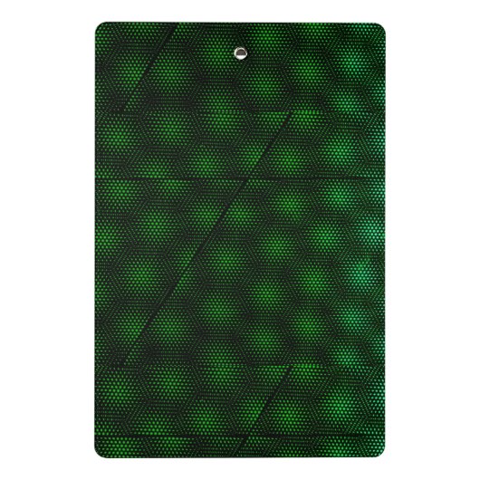 Mini Porte-bloc Arrière - plan vert abstrait (Dos)