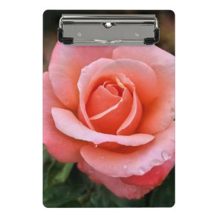Mini Porte-bloc Art botanique romantique Rose Imprimer