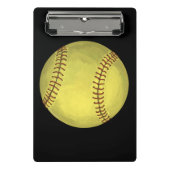 Mini Porte-bloc Art Softball Peint (Devant)