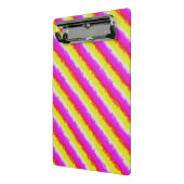 Mini Porte-bloc Artdeco rose Jaune Artdeco Arc-en-ciel rayures (Angle2)