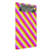 Mini Porte-bloc Artdeco rose Jaune Artdeco Arc-en-ciel rayures (Incliné)