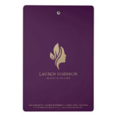 Mini Porte-bloc Articles promotionnels élégants pour votre entrepr (Dos)