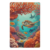 Mini Porte-bloc "Artiste sous-marine" (Dos)