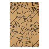 Mini Porte-bloc Bagues en polygones Triangles Rectangles Carrés MI (Dos)