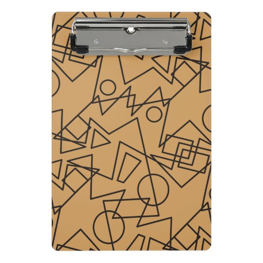 Mini Porte-bloc Bagues en polygones Triangles Rectangles Carrés MI (Devant)