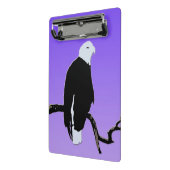 Mini Porte-bloc Bald Eagle at Sunset - Art original de la faune (Angle2)