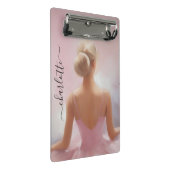 Mini Porte-bloc Ballerina peinte en rose (Incliné)