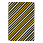 Mini Porte-bloc Bandes arc-en-ciel blanc jaune (Dos)