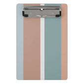 Mini Porte-bloc Bandes de couleurs coupées (Devant)