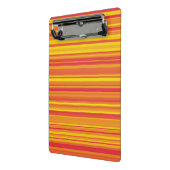 Mini Porte-bloc Bandes Orange Rouge Jaune (Angle2)