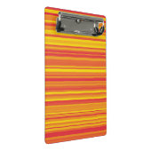 Mini Porte-bloc Bandes Orange Rouge Jaune (Incliné)