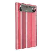 Mini Porte-bloc Bandes roses de bonbons (Incliné)