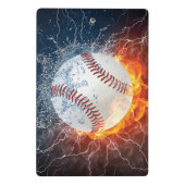 Mini Porte-bloc Baseball (Dos)