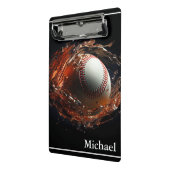 Mini Porte-bloc Baseball (Angle2)