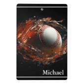 Mini Porte-bloc Baseball (Dos)