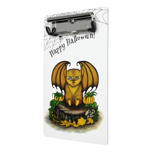 Mini Porte-bloc Bat d'Halloween mignonne (Angle2)