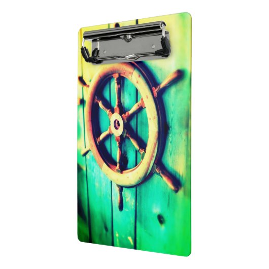 Mini Porte-bloc Bateau Helm Mini Porte - bloc (Angle2)