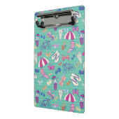 Mini Porte-bloc Beau motif avec des éléments d'été (Angle2)