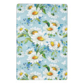 Mini Porte-bloc Beau motif floral lumineux élégant 2 (Dos)