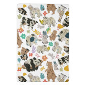 Mini Porte-bloc Beau Whimsical Recyclé Art Animal (Dos)