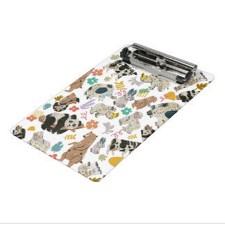 Mini Porte-bloc Beau Whimsical Recyclé Art Animal