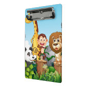 Mini Porte-bloc Beaucoup de mignons animaux dans la forêt (Angle2)