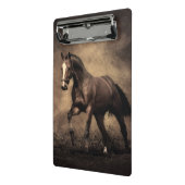 Mini Porte-bloc Beautiful horse throw pillow (Angle2)