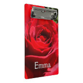 Mini Porte-bloc Belle Fleur Rose Rouge Clair Floral (Incliné)