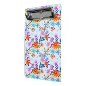 Mini Porte-bloc Belles Fleurs Et Motif Feuille (Angle2)