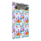 Mini Porte-bloc Belles Fleurs Et Motif Feuille (Incliné)