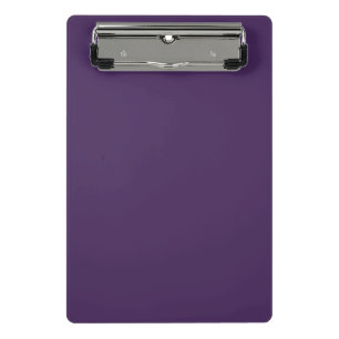 Mini Porte-bloc Beurre d'acai violet foncé de couleur solide