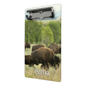 Mini Porte-bloc Bisons du Wyoming (Angle2)