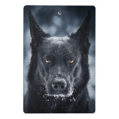 Mini Porte-bloc Black German Shepherd (Dos)