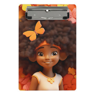 Mini Porte-bloc Black girl magique melanin princesse peau brune fi