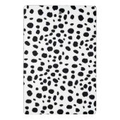Mini Porte-bloc Black White Spots Motif Gold Monogramme (Dos)