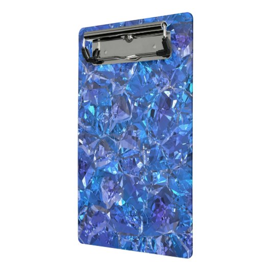 Mini Porte-bloc Bleu cristal et violet (Angle2)