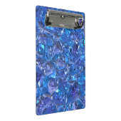 Mini Porte-bloc Bleu cristal et violet (Incliné)